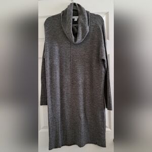 Liz Claibourne XL Gray with multi color specks Sweater Dress